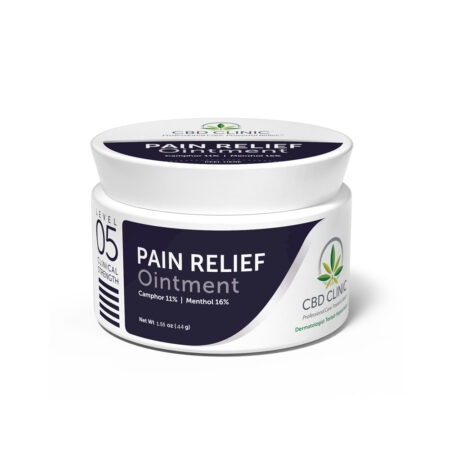 CBD Clinic PAIN RELIEF OINTMENT - LEVEL 5 - 44G JAR