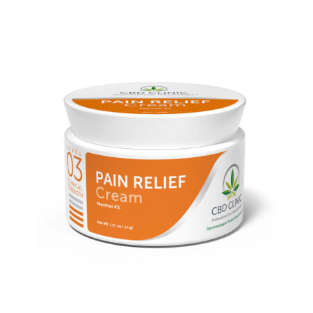 CBD Clinic PAIN RELIEF CREAM - LEVEL 3 - 44G JAR