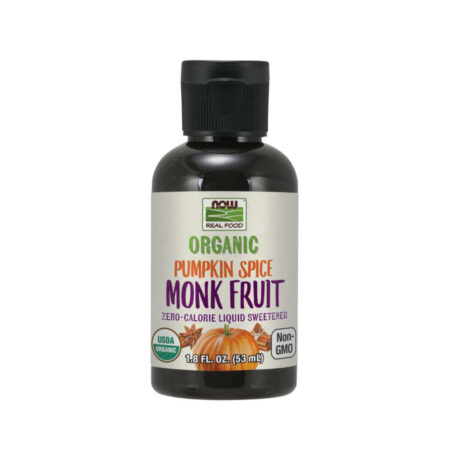 Organic Monk Fruit Zero-Calorie Liquid Sweetener Pumpkin Spice - 1.8